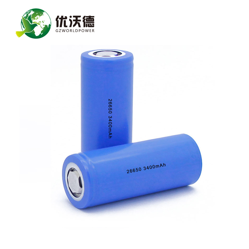 26650-3400mAh